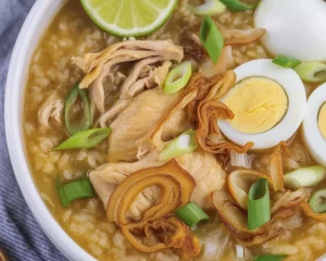 Read more about the article Comforting Arroz Caldo with Chicken and Ginger