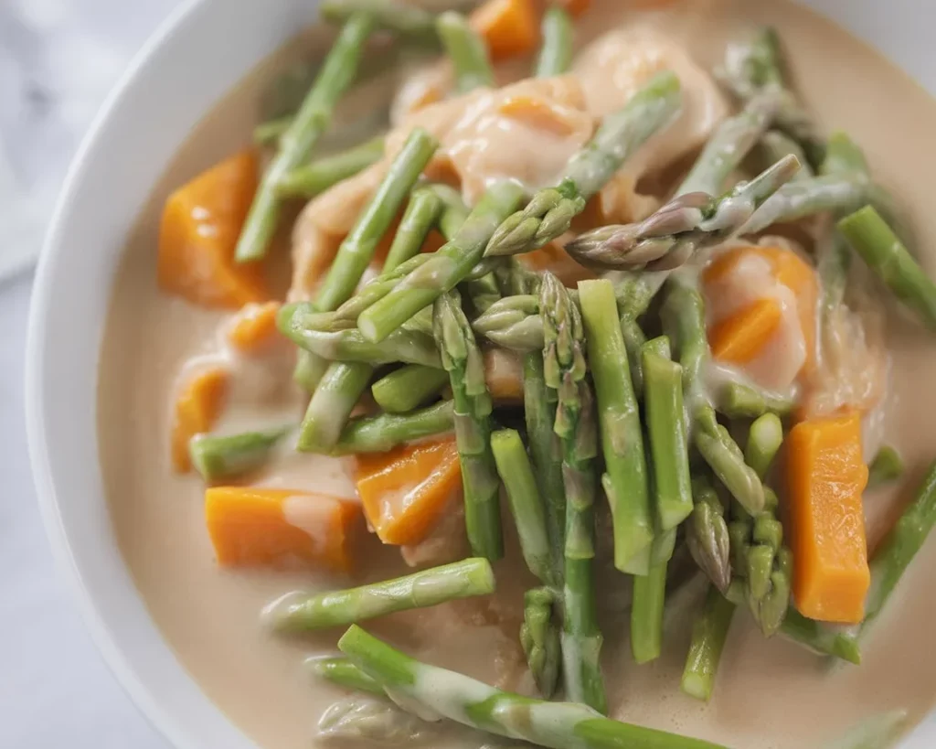 Ginataang Kalabasa at Sitaw - Filipino squash and string beans in creamy coconut milk.