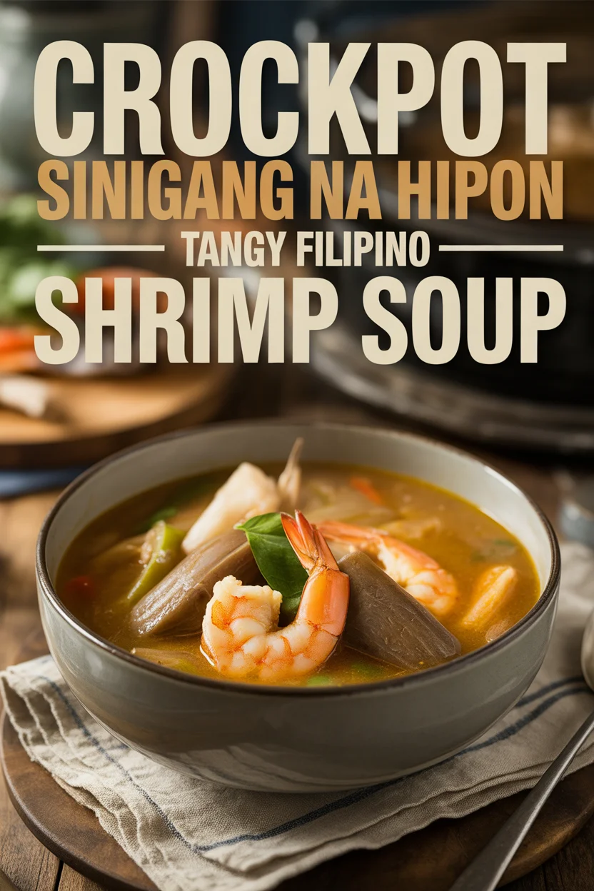 Crockpot Sinigang na Hipon – Tangy Filipino Shrimp Soup 4 Crockpot Sinigang na Hipon – Tangy Filipino Shrimp Soup