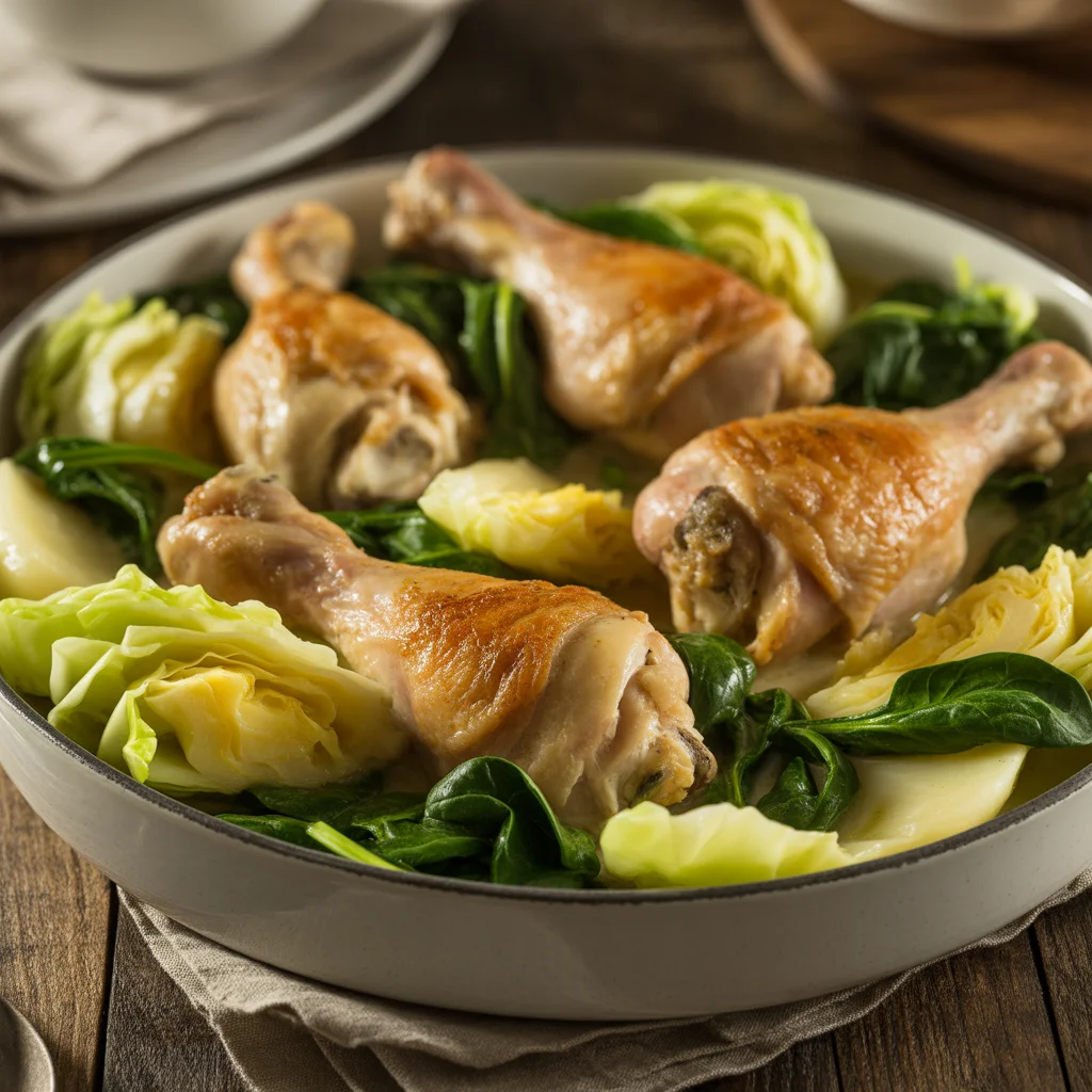 Crockpot Chicken Tinola – Ginger Chicken Soup Filipino Style