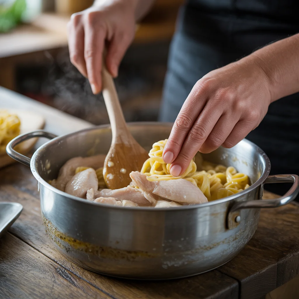 Filipino Crockpot Chicken Sopas