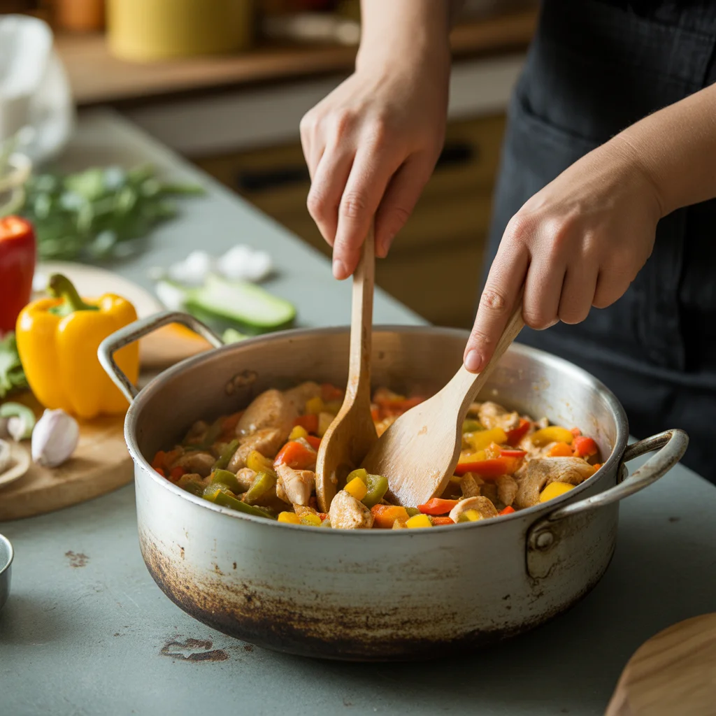 Crockpot Chicken Menudo – Filipino Chicken Stew Instead of Pork