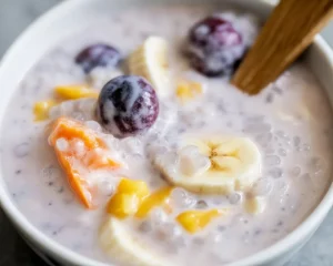 Read more about the article Creamy Ginataang Bilo-Bilo Recipe (Filipino Coconut Dessert)
