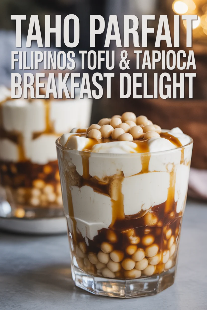 Taho Parfait – Filipino Silken Tofu & Tapioca Breakfast Delight 4 Taho Parfait – Filipino Silken Tofu & Tapioca Breakfast Delight