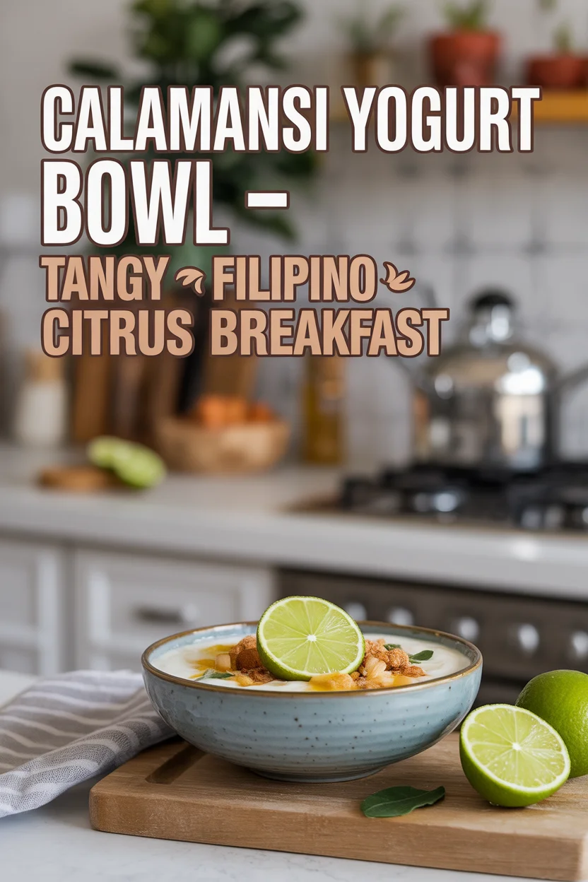 Calamansi Yogurt Bowl – Tangy Filipino Citrus Breakfast 4 Calamansi Yogurt Bowl – Tangy Filipino Citrus Breakfast