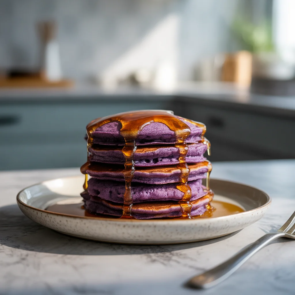 Ube Pancakes