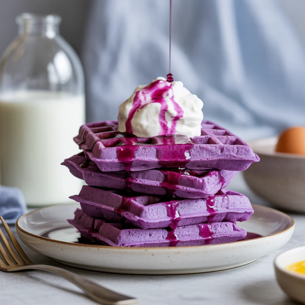 Ube Waffles