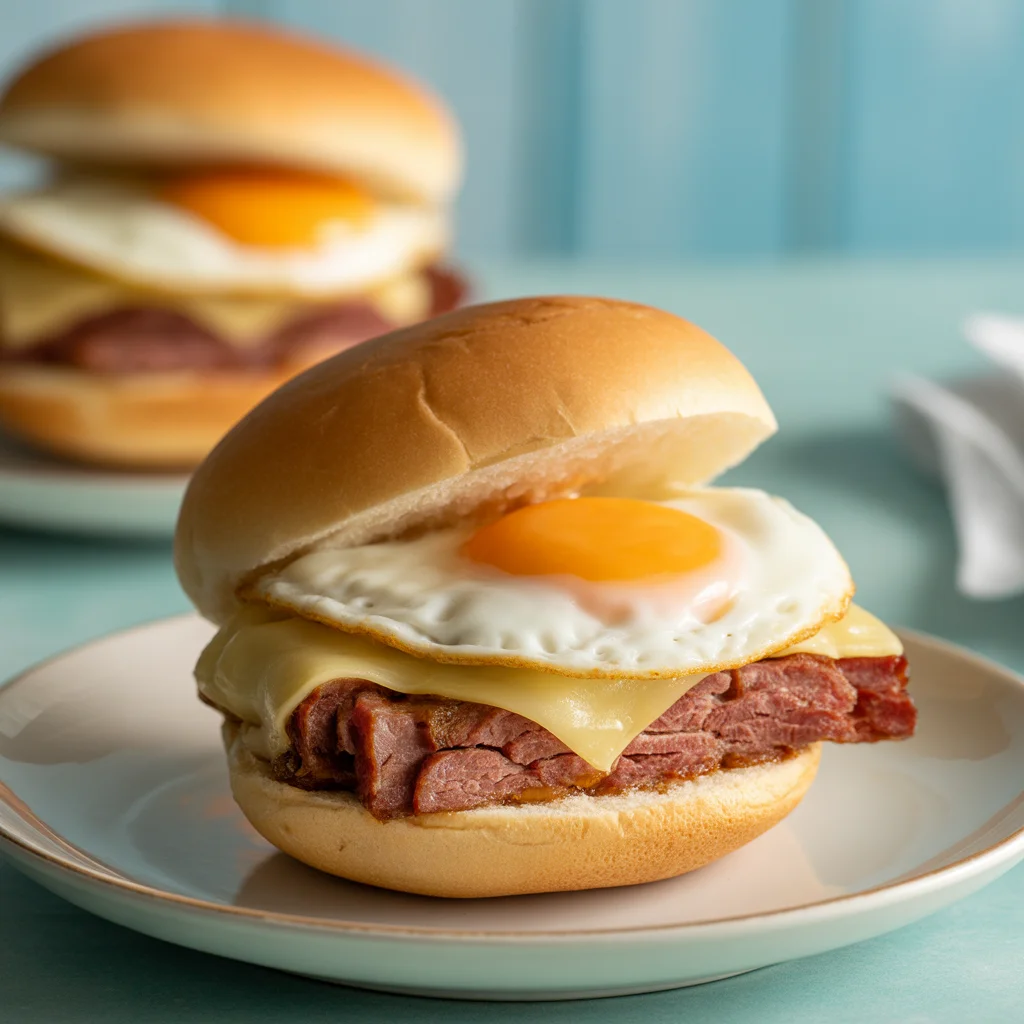 Pandesal Breakfast Sandwich – Filipino Bread with Egg & Cheese