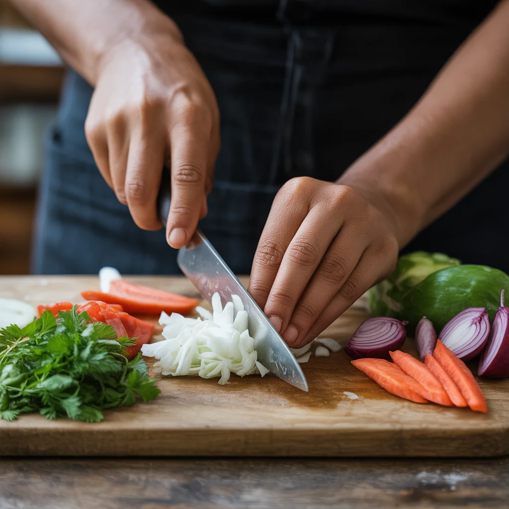 Filipino Breakfast Bowl – Rice, Egg & Chicken Adobo Flavor
