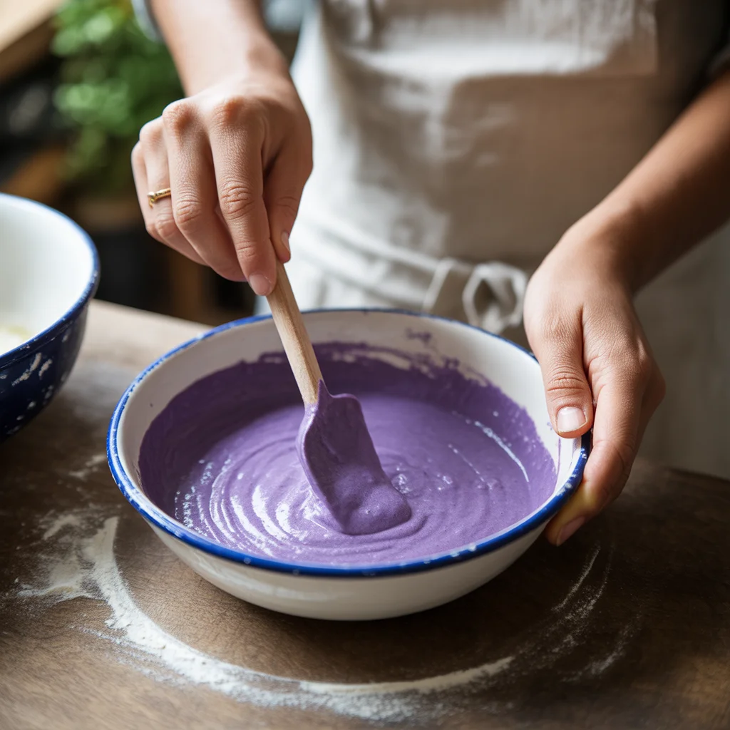 Fluffy Ube Pancakes – Filipino Purple Yam Breakfast Treat
