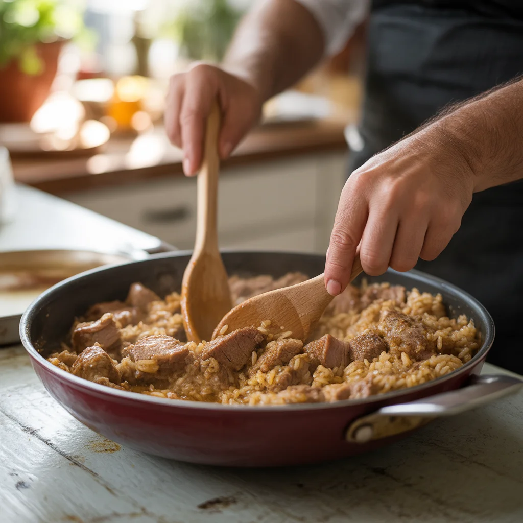 Adobo Fried Rice Breakfast