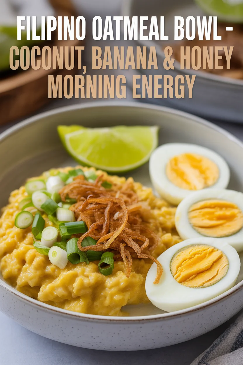 Filipino Oatmeal Bowl – Coconut, Banana & Honey Morning Energy 4 Filipino Oatmeal Bowl – Coconut, Banana & Honey Morning Energy