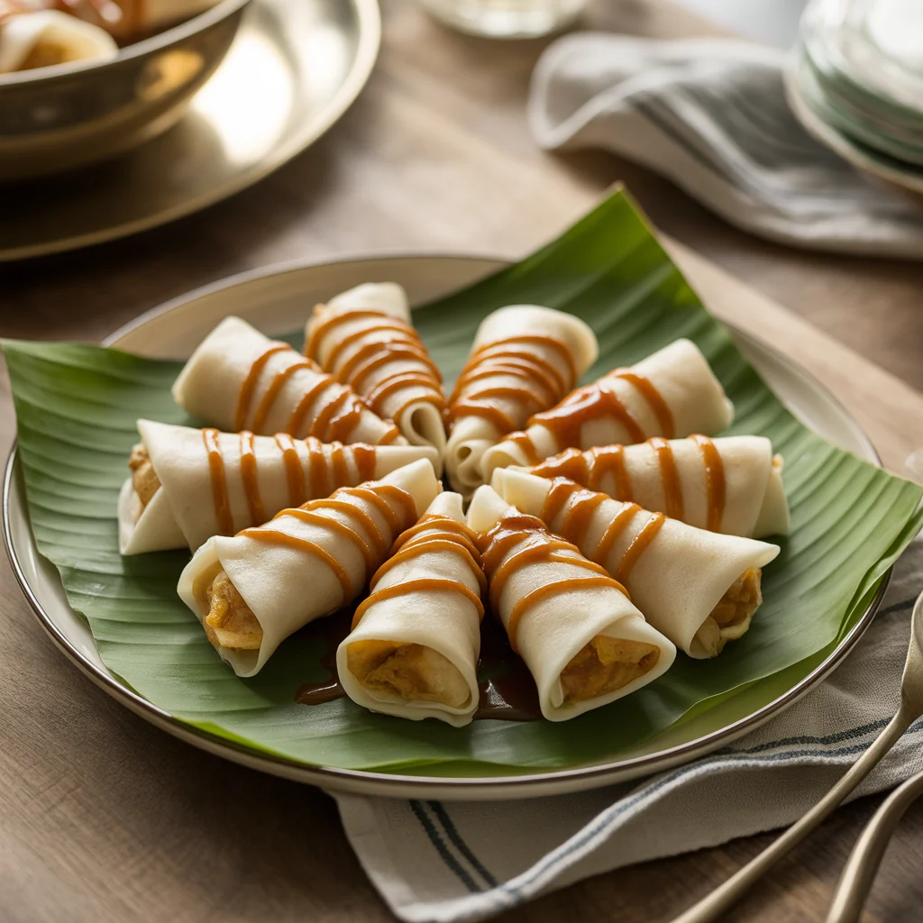 Turon Breakfast Wrap – Banana Lumpia with a Morning Twist
