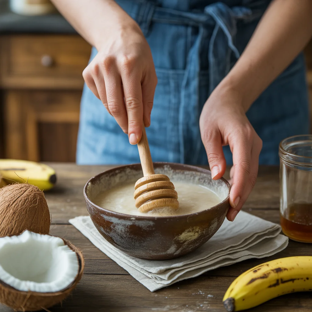Filipino Oatmeal Bowl – Coconut, Banana & Honey Morning Energy
