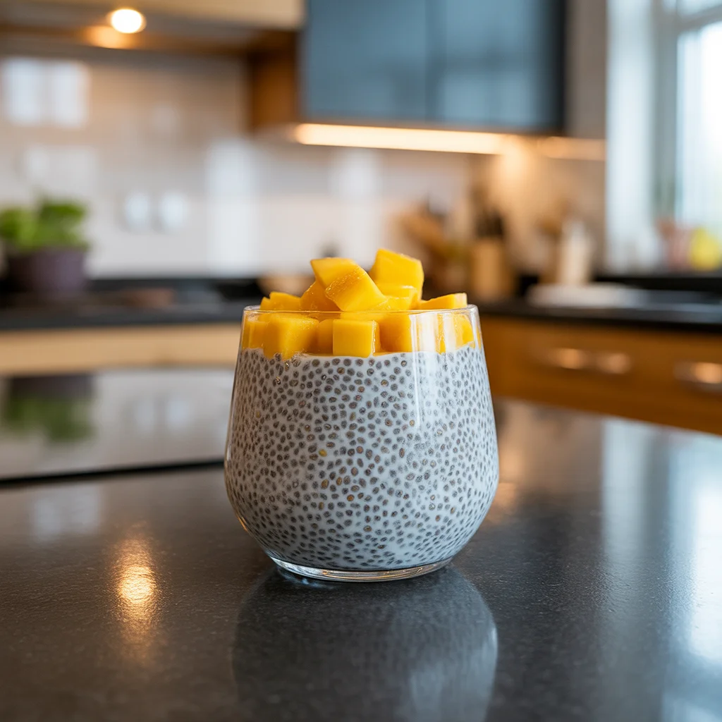 Mango Chia Pudding