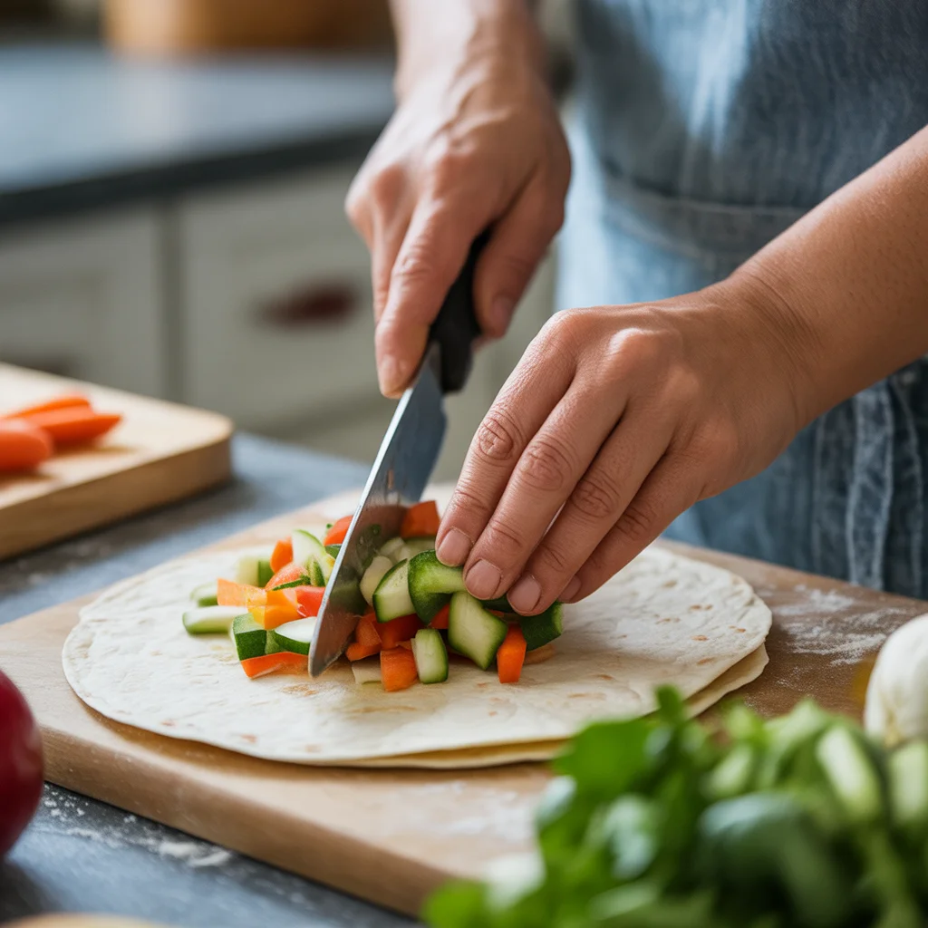 Filipino Breakfast Quesadilla