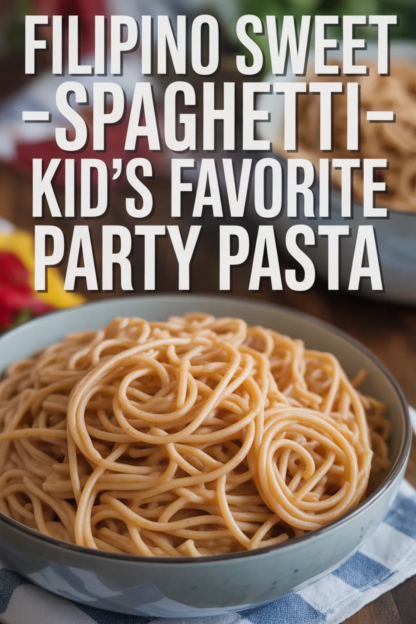 Filipino Sweet Spaghetti – Kid’s Favorite Party Pasta 5 Filipino Spaghetti