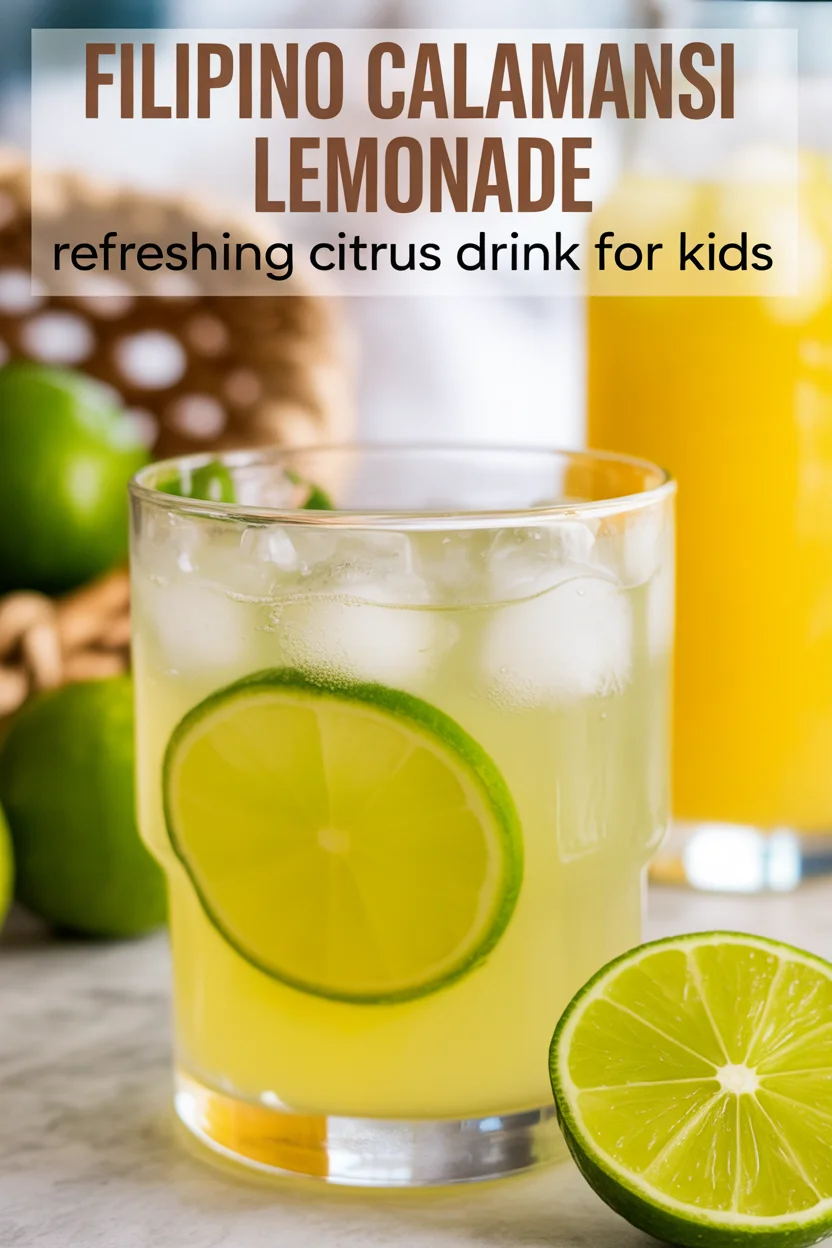 Filipino Calamansi Lemonade – Refreshing Citrus Drink for Kids 5 Calamansi Lemonade