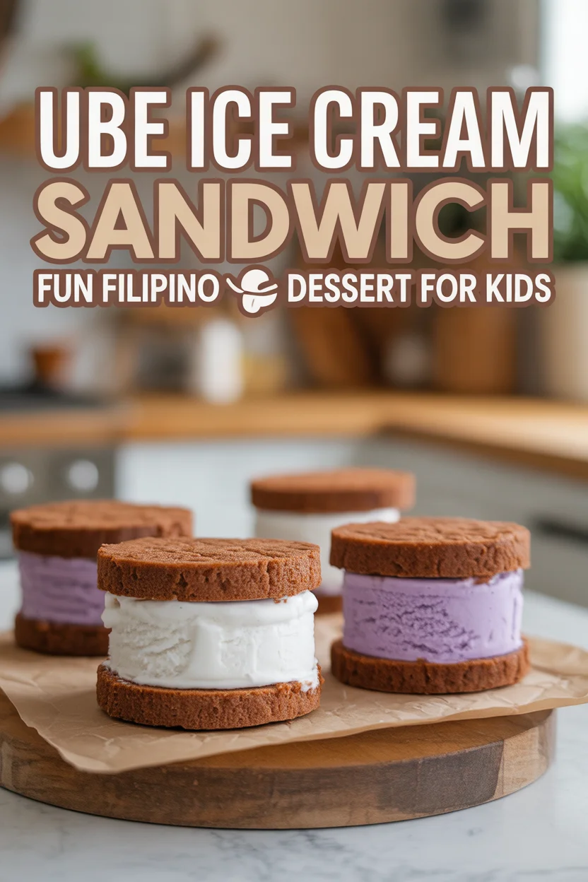 Ube Ice Cream Sandwich – Fun Filipino Dessert for Kids 5 Ube Ice Cream Sandwich – Fun Filipino Dessert for Kids