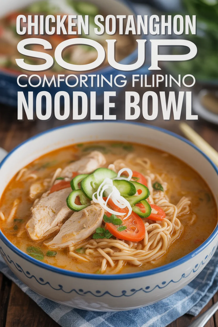 Chicken Sotanghon Soup – Comforting Filipino Noodle Bowl 5 Chicken Sotanghon Soup