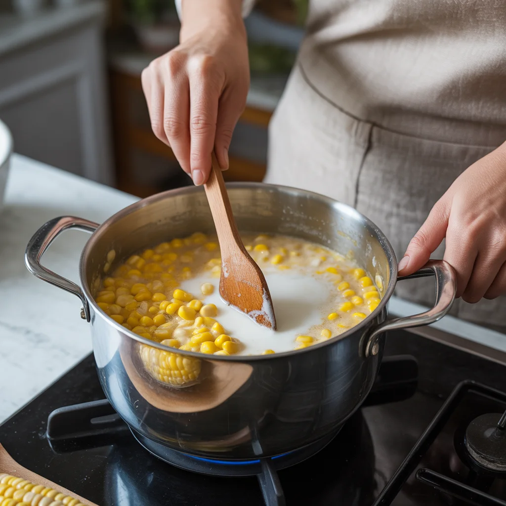 Sweet Corn Maja Blanca