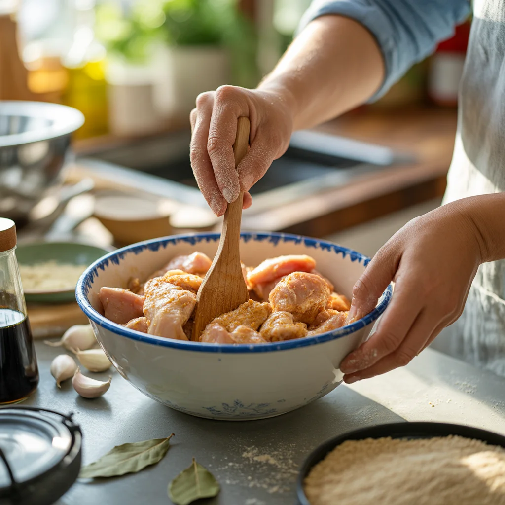 Chicken Adobo Nuggets
