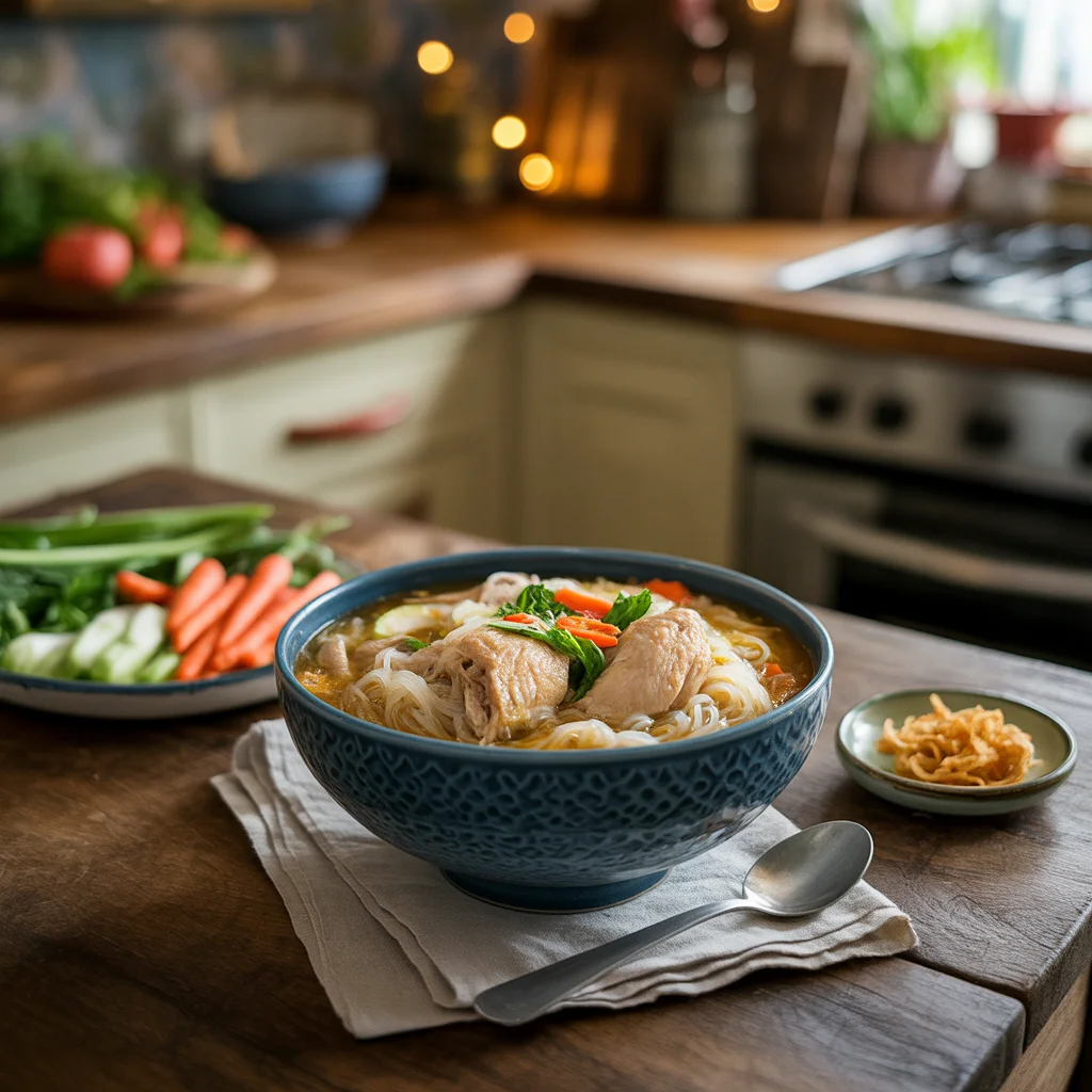 Chicken Sotanghon Soup