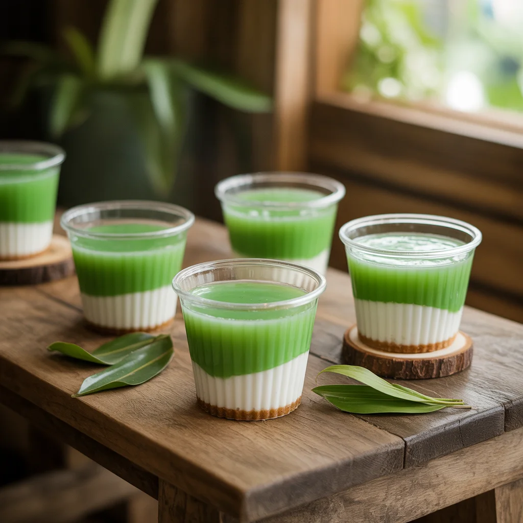 Buko Pandan Cups
