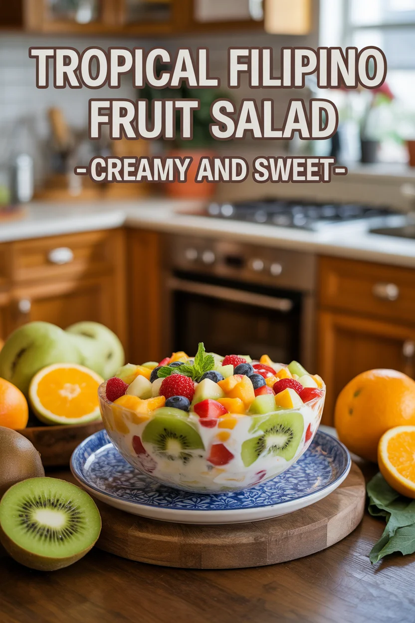 Tropical Filipino Fruit Salad – Creamy and Sweet 5 Tropical Filipino Fruit Salad – Creamy and Sweet