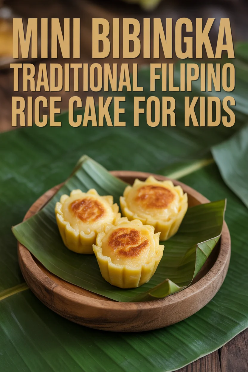 Mini Bibingka – Traditional Filipino Rice Cake for Kids 5 Mini Bibingka