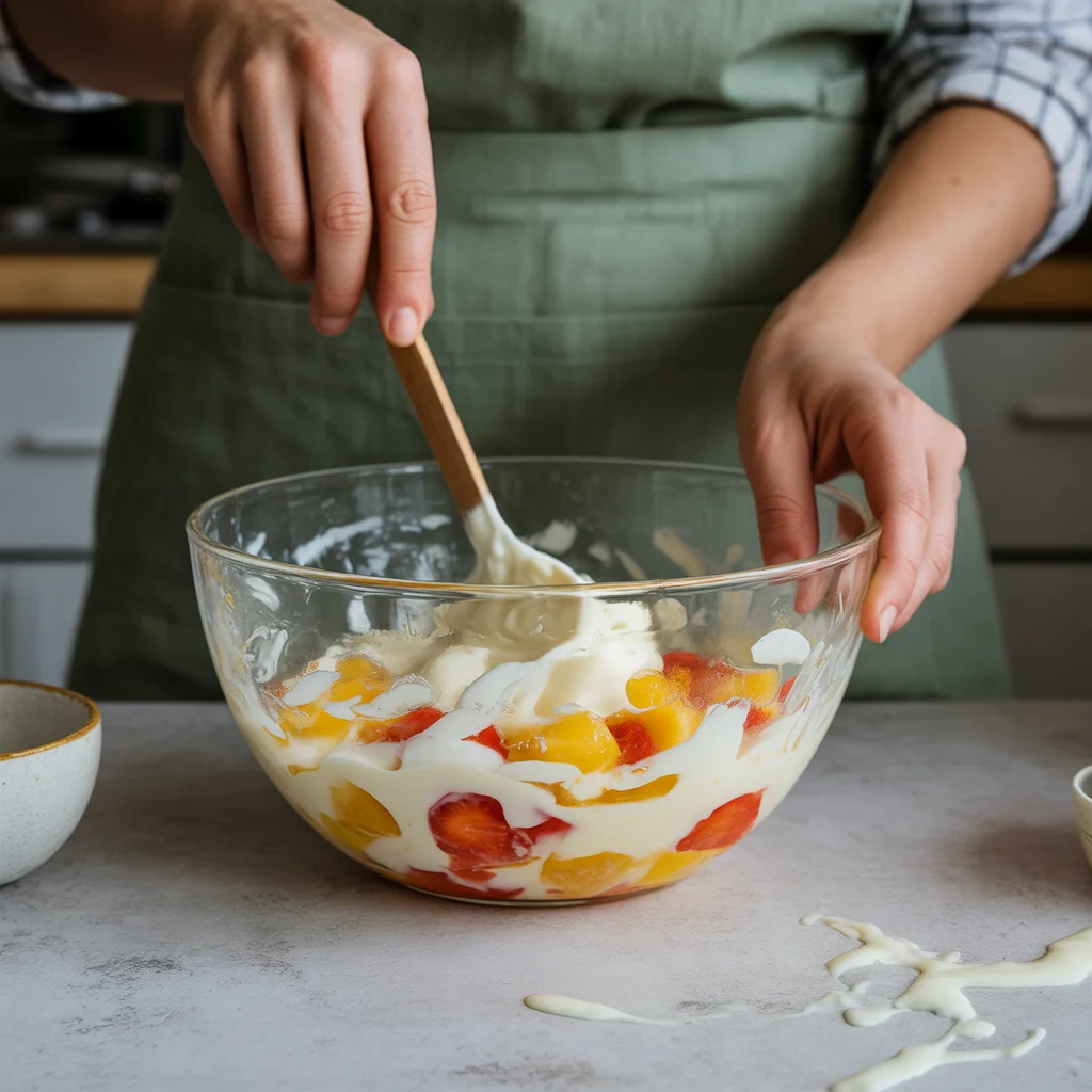 Tropical Filipino Fruit Salad – Creamy and Sweet