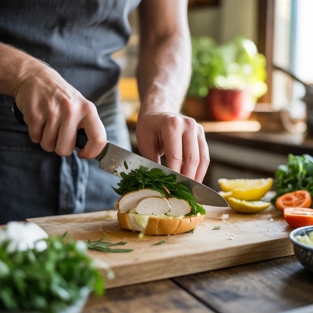 Filipino Chicken Sandwich – Simple Merienda Idea for Kids