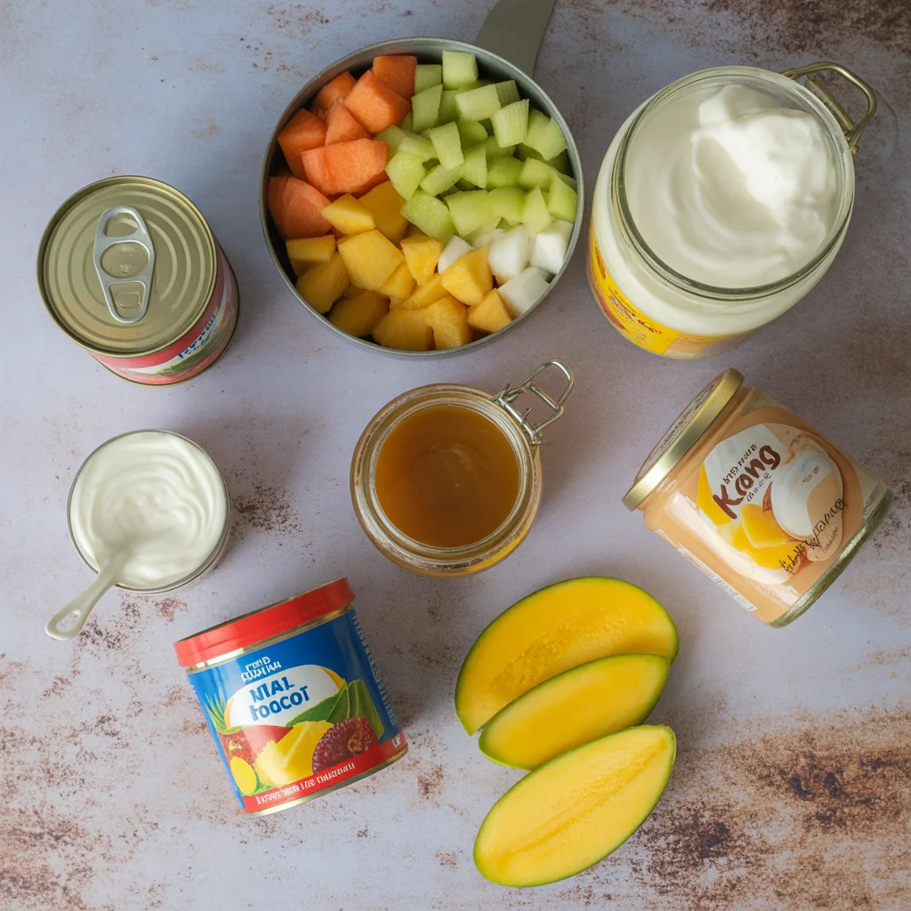 Tropical Filipino Fruit Salad – Creamy and Sweet