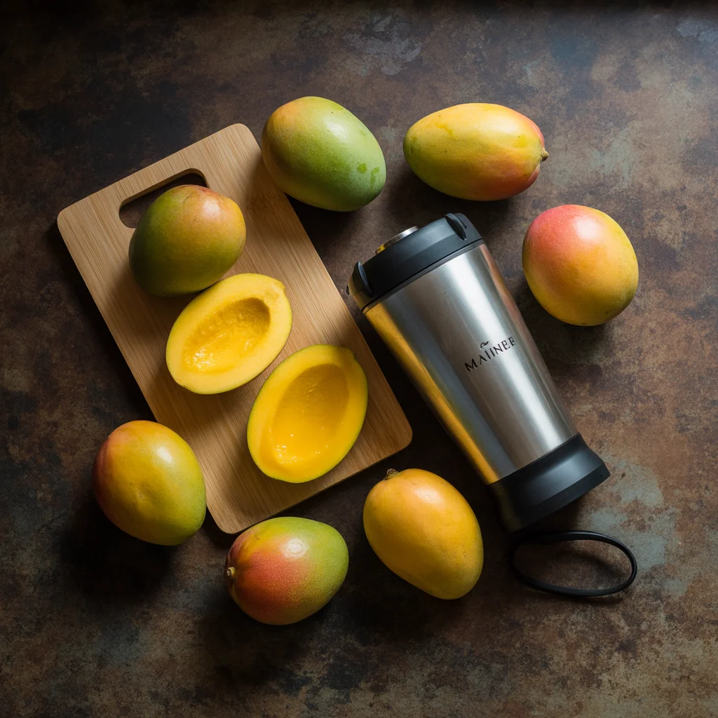 Mango Smoothie – Filipino Tropical Breakfast Drink