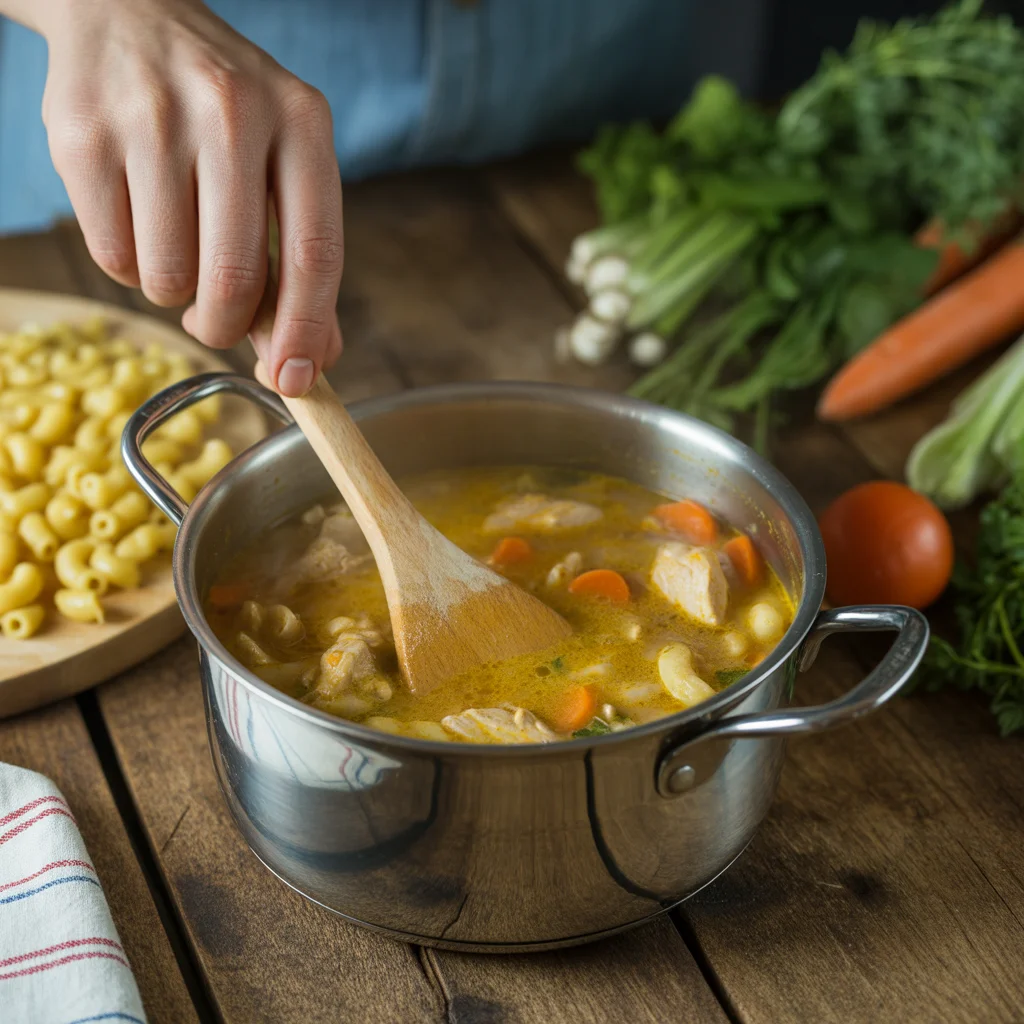 Chicken Sopas – Creamy Filipino Macaroni Soup