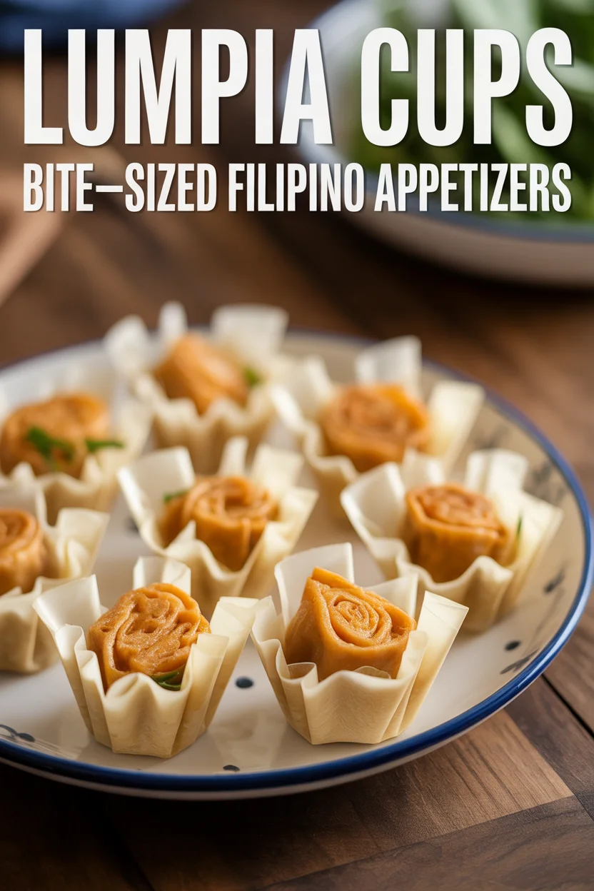 Lumpia Cups – Bite-Sized Filipino Appetizers