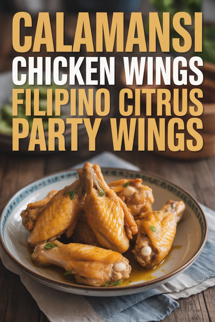 Calamansi Chicken Wings – Filipino Citrus Party Wings 4 Calamansi Chicken Wings – Filipino Citrus Party Wings