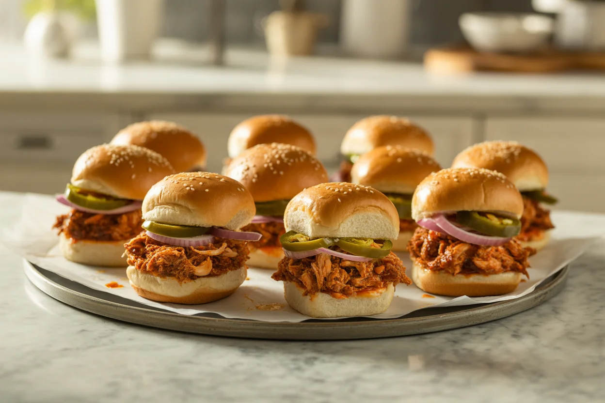 Chicken Adobo Sliders