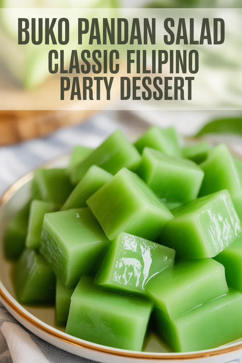 Buko Pandan Salad – Classic Filipino Party Dessert 4 Buko Pandan Salad – Classic Filipino Party Dessert