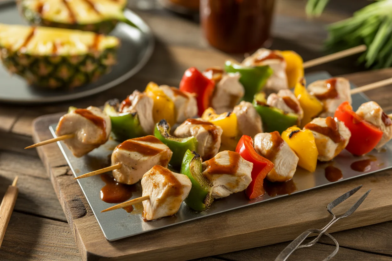 Chicken BBQ Skewers