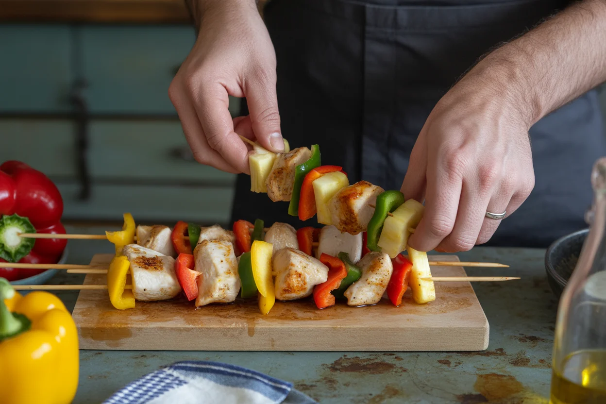 Chicken BBQ Skewers