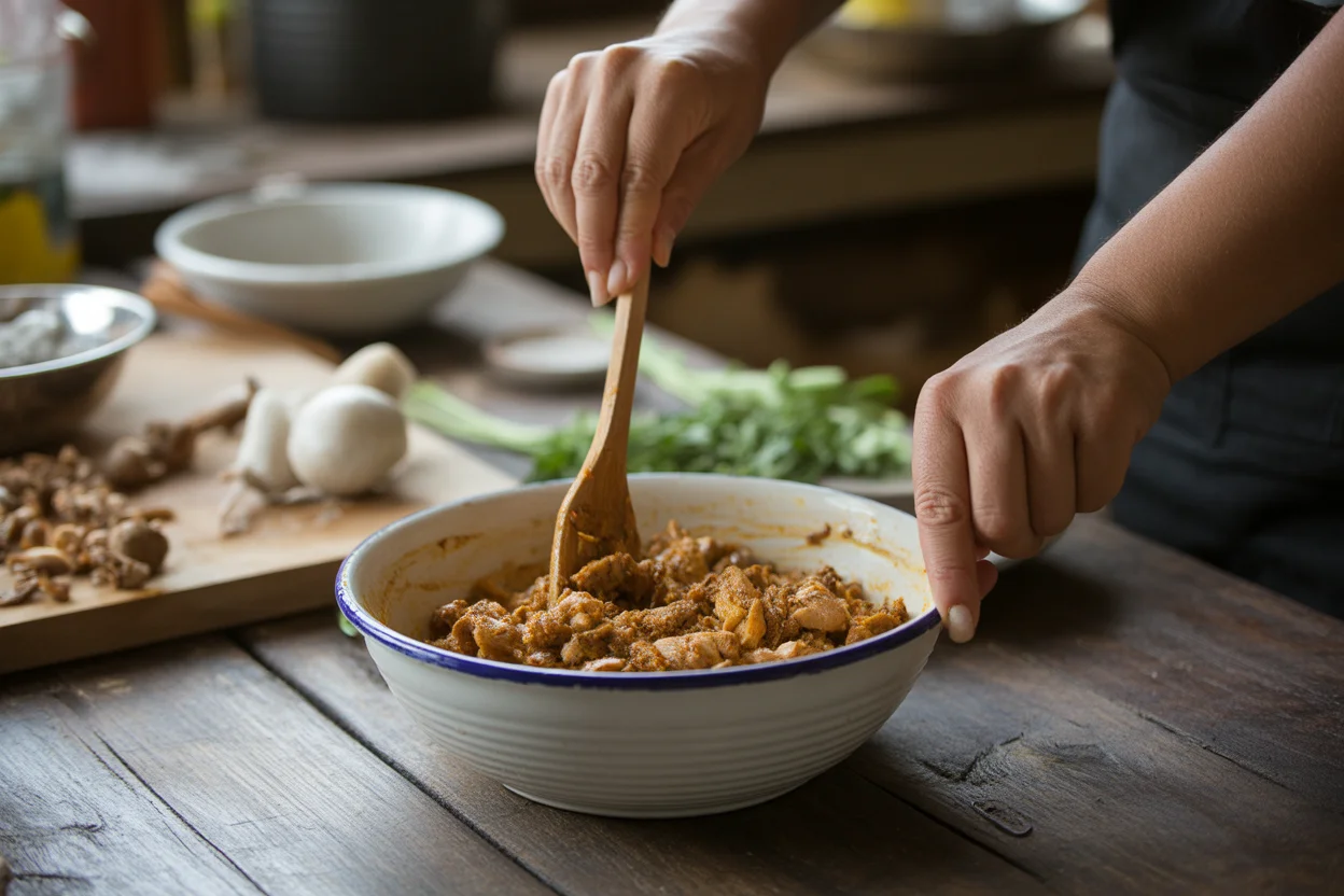 Chicken Sisig Lettuce Wraps – Filipino Fusion Party Appetizer