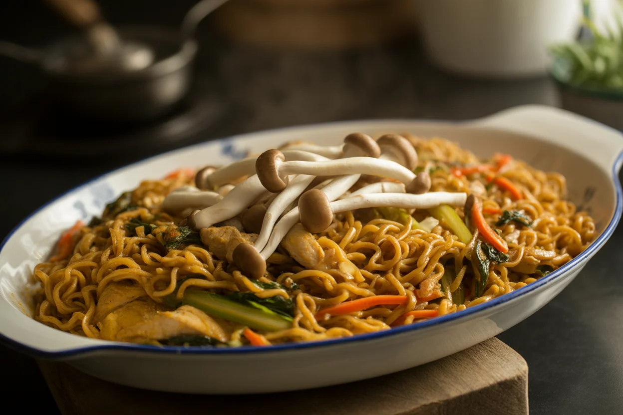 Pancit Canton Platter