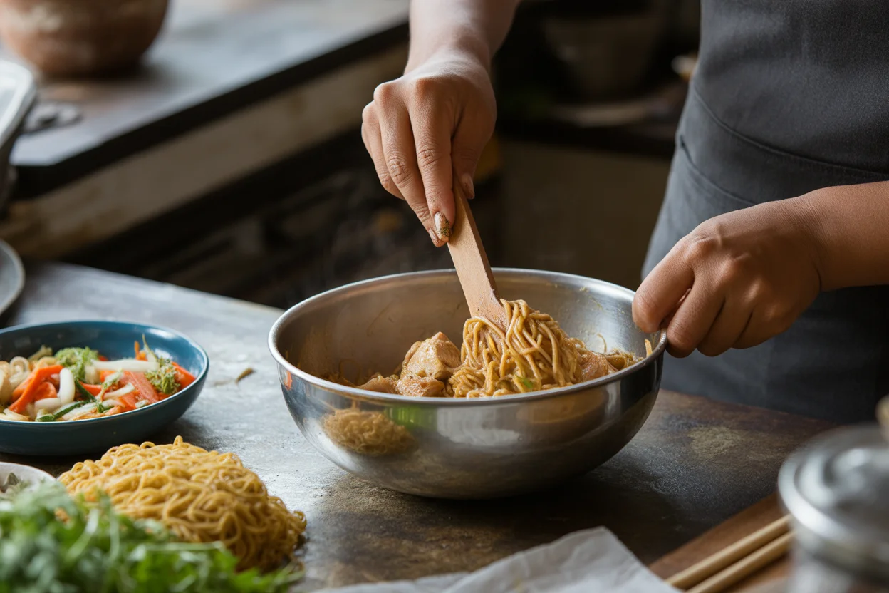 Pancit Canton Platter