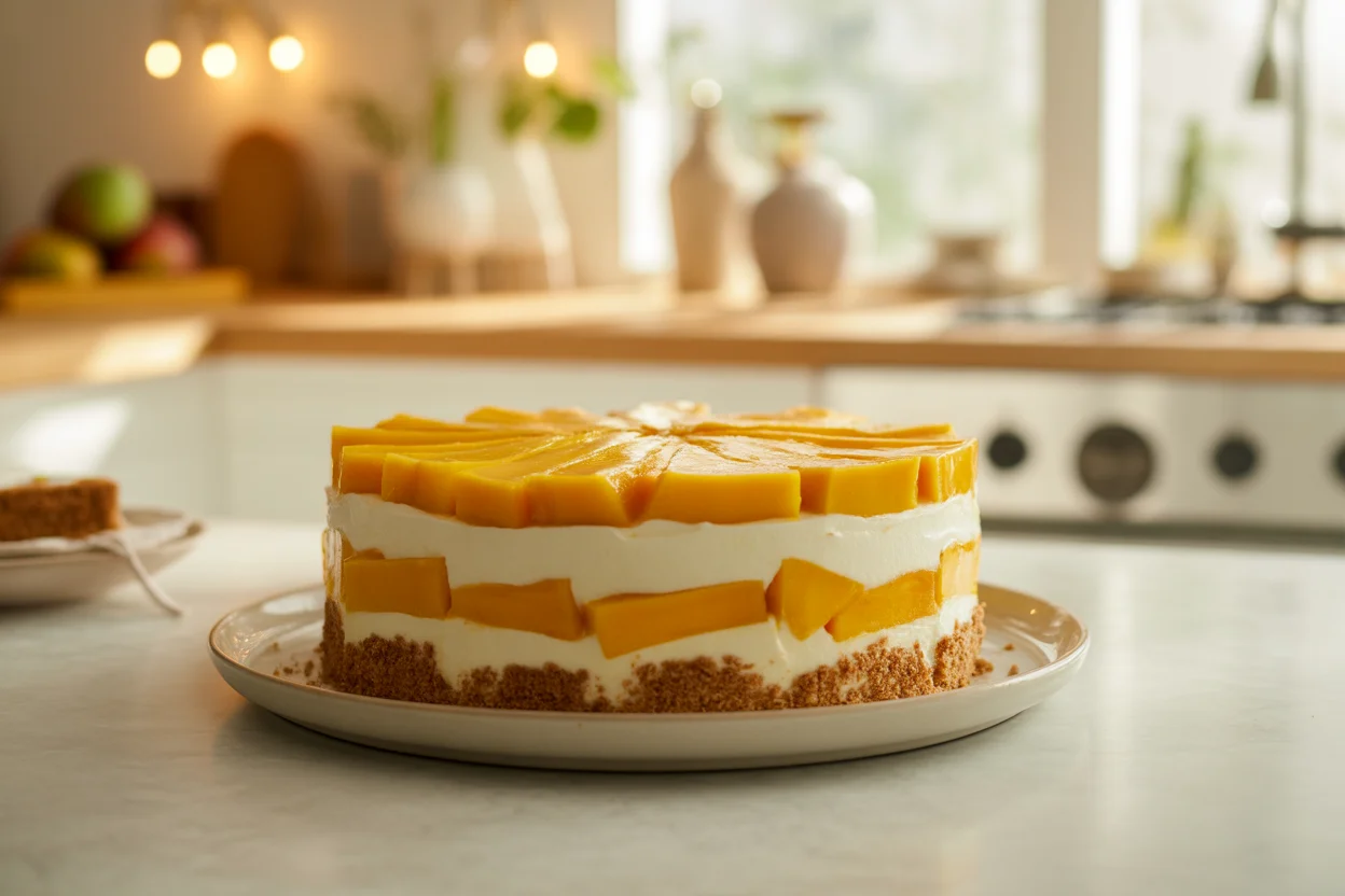 Mango Float Cake