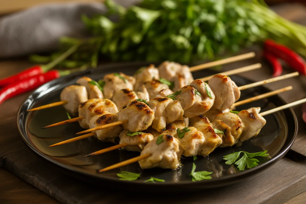 Chicken Inasal Skewers – Grilled Filipino BBQ