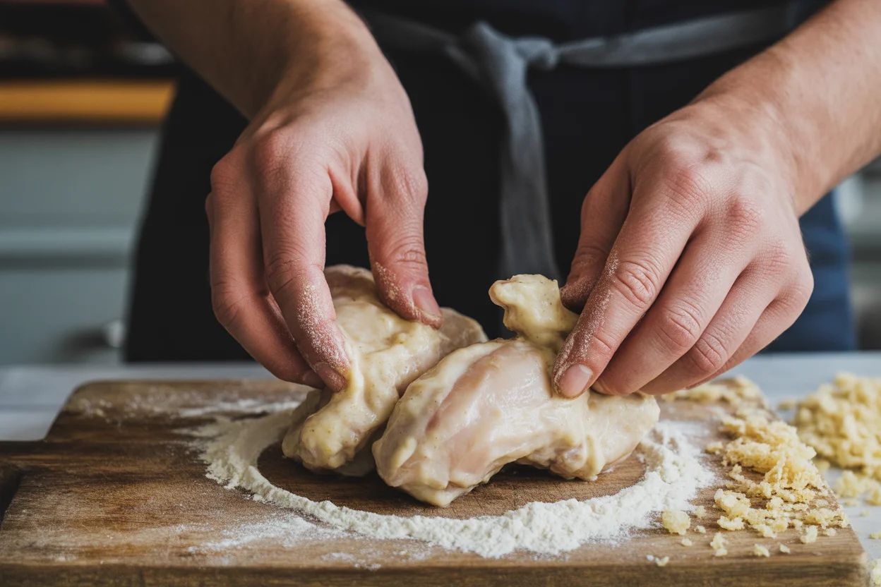 Crispy Chicken Katsu Bites