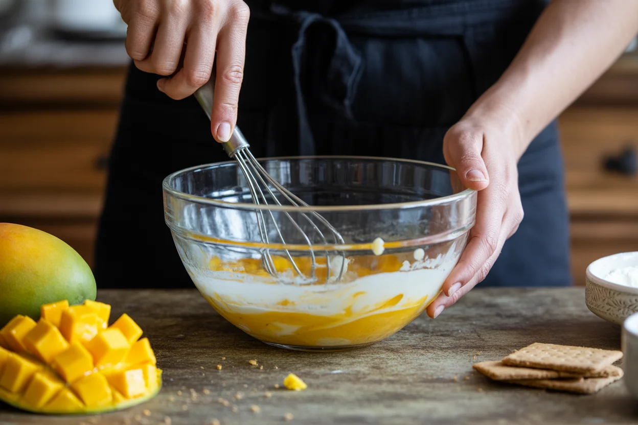 Mango Float Cake – Filipino No-Bake Party Dessert