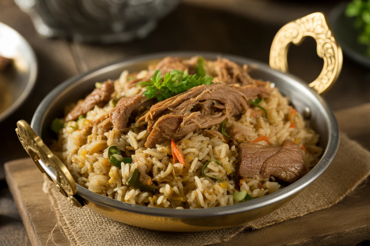 Adobo Fried Rice – Filipino Fusion Party Dish