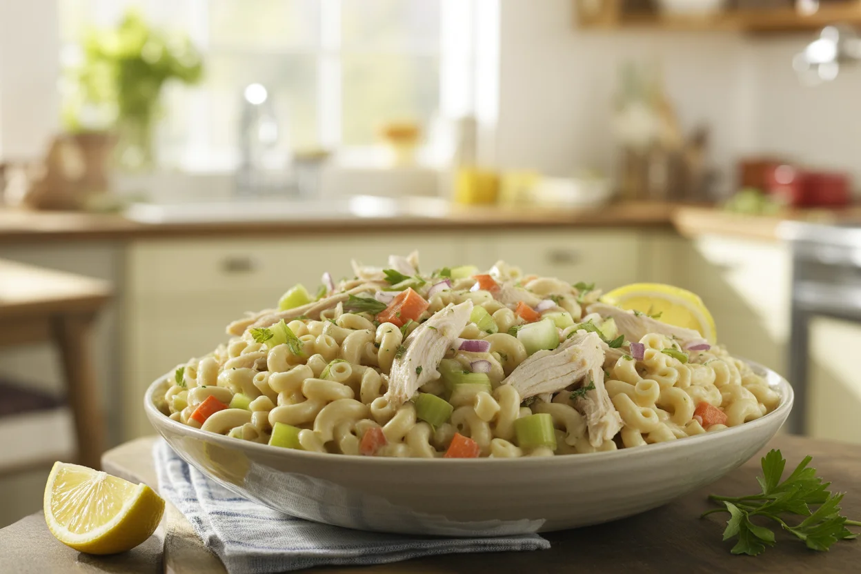 Chicken Macaroni Salad – Filipino Party Classic